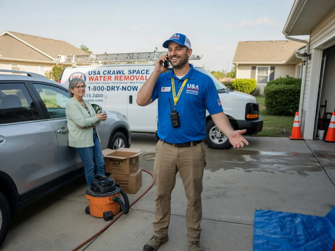 Crawl Space Water Removal Sumner, MS FAQs